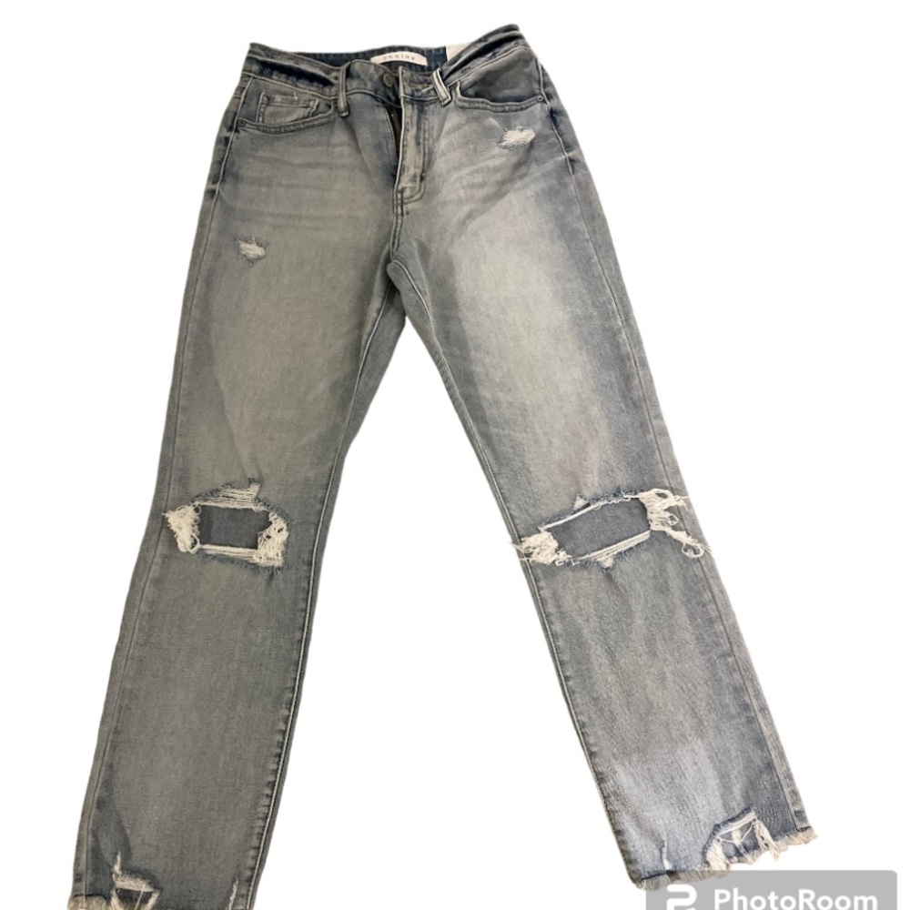 Eunina High Rise Straight Crop